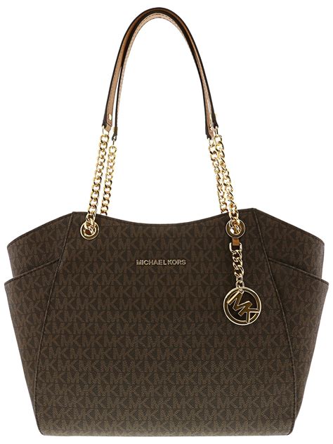 michael kors jet set large chain shoulder tote|Michael Kors jet set duffle.